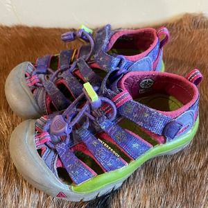 Keen Liberty Monsters  Sz. US 9  Sandals Baby Newport H2 Water Shoes Pink Purple